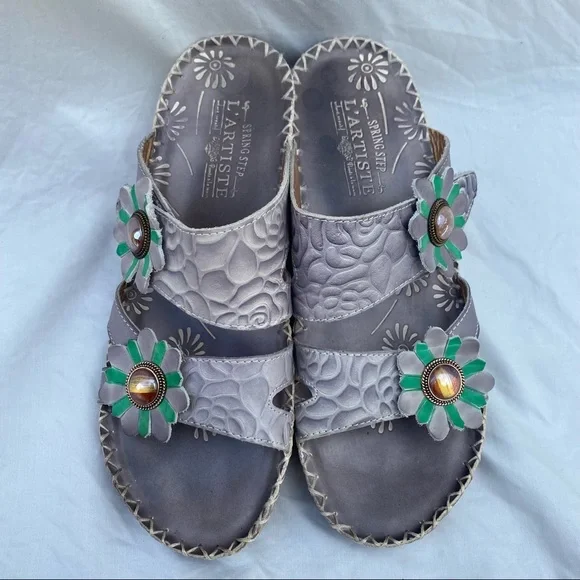 L’Artiste Spring Step Fray Sandals - Picture 3 of 7